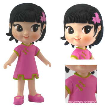 Moveable Parts Plastic Girl Toys